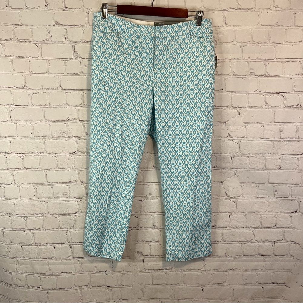 Talbots Perfect Crop Slim leg Crop length size 8P new with tags